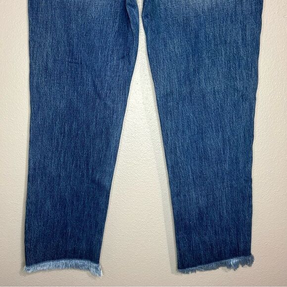 Kancan Taurus high rise straight leg medium wash jeans size 3 / 25 - Picture 8 of 10